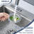3-in-1 Kitchen Sink Drain Strainer and Stopper with Stainless Steel Design