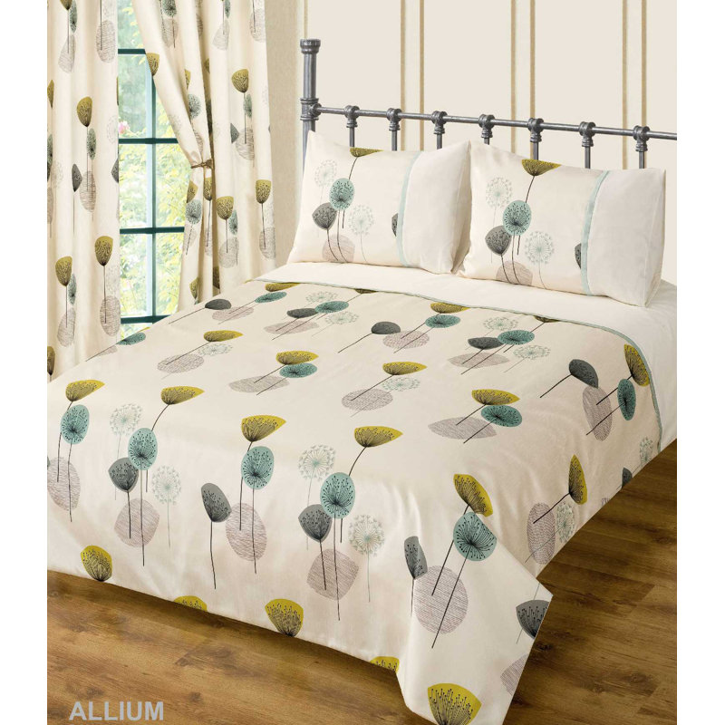 Orlidia Duvet Cover Set, Green