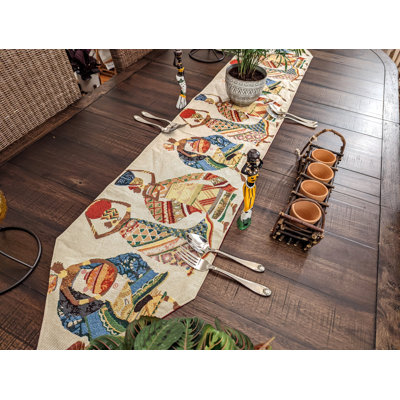Axis Geometric Table Runner