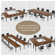 Latrishia 6.5FT Rectangular Conference Meeting Seminar Training Table