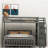 Double bunk bed with ladder, gray-1152706012
