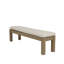 Coastal Teak Vienna Coastal Teak Outdoor Dining Bench-98127466
