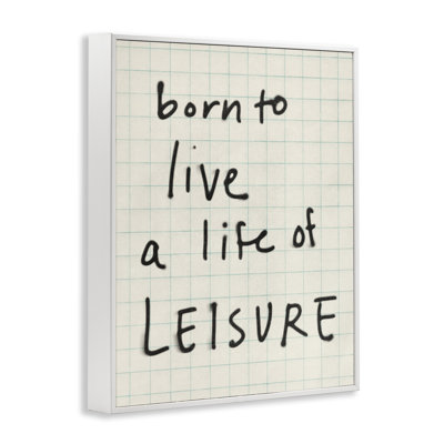 «Life of Leisure», estampe numérique par Victoria Barnes