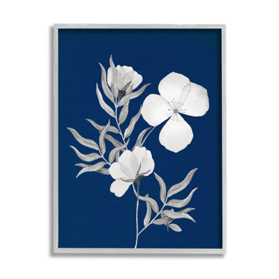 Dessin audacieux de feuilles de brindilles à motif floral par Kourtni Gunn