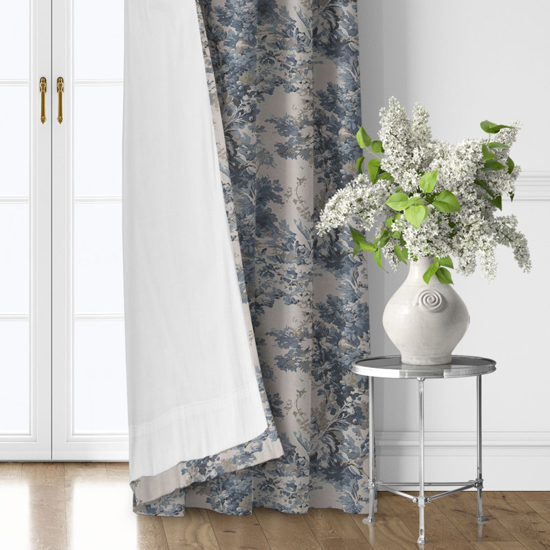 Ensemble de 2 rideaux en coton Dolce, L 40 po x L 132 po