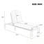 Chaise longue d'extérieur avec dossier réglable-878271975