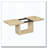 Contemporary Extendable Pedestal Dining Table Set with Bench