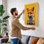 Fox Portrait Modern - Wrapped Canvas-503456361-503456371