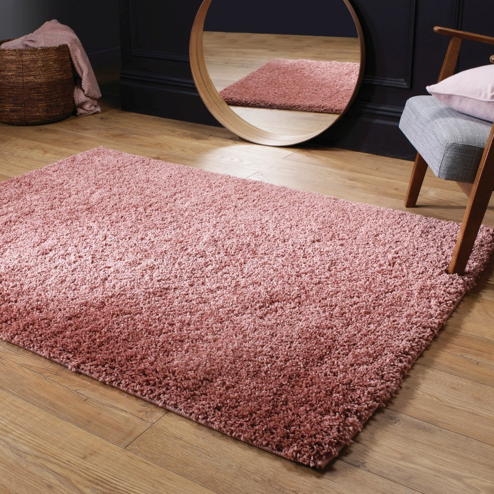 Kaydence Shaggy Pink Rug