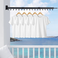Kitcheniva Plastic Hangers Durable Slim Pack of 150 White, Pack of
