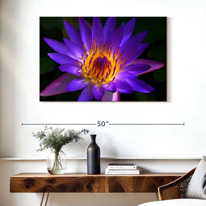 Harnek Hawaiian Water Lily, H 26 po x l 39 po