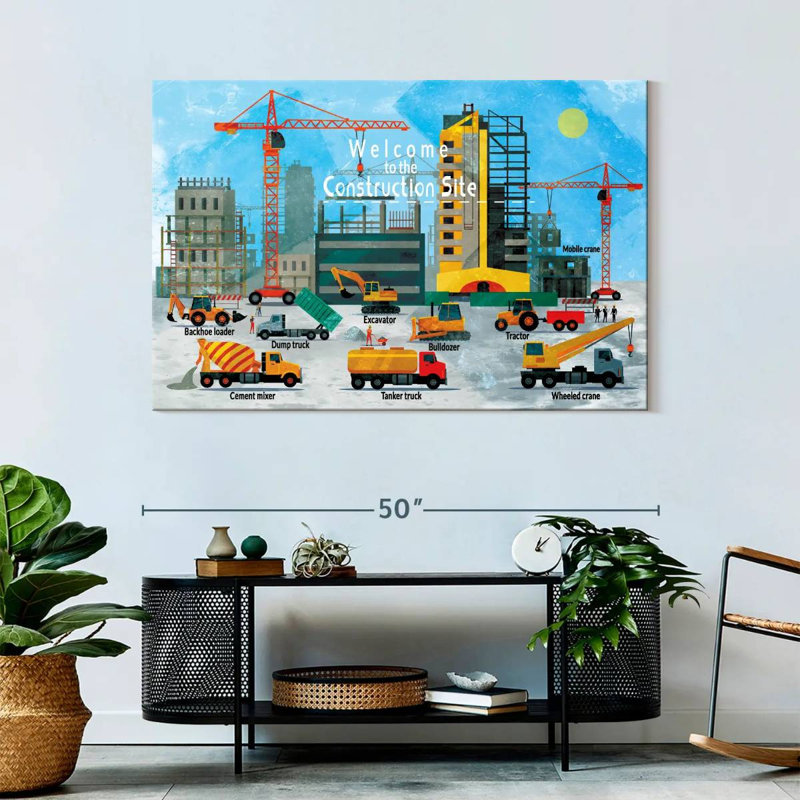 Tableau des chantiers Ashelle, H 32 po x l 48 po