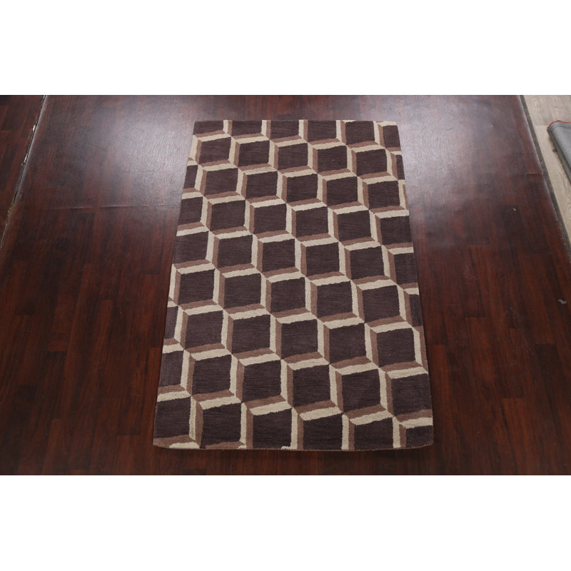 Gerik Wool Geometric Indoor Rug