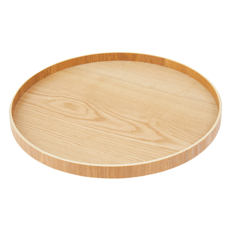 Sayreville Solid Wood Tray, 33cm H x 33cm W x 2cm D, Beige