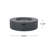 Lightweight Concrete Outdoor Circular Fire Pit, Dark Gray with 50,000 BTU for Modern and Durable Outdoor Heating-901535258