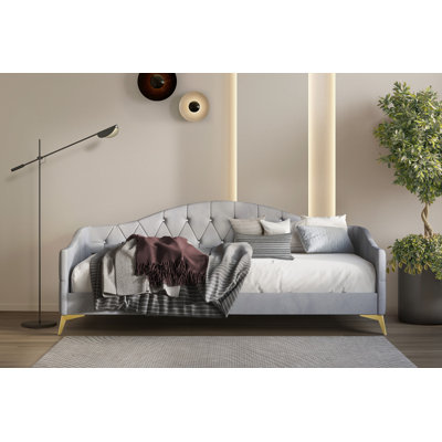 Biquele Upholstered UK Single - DE 90 X 190 Cm