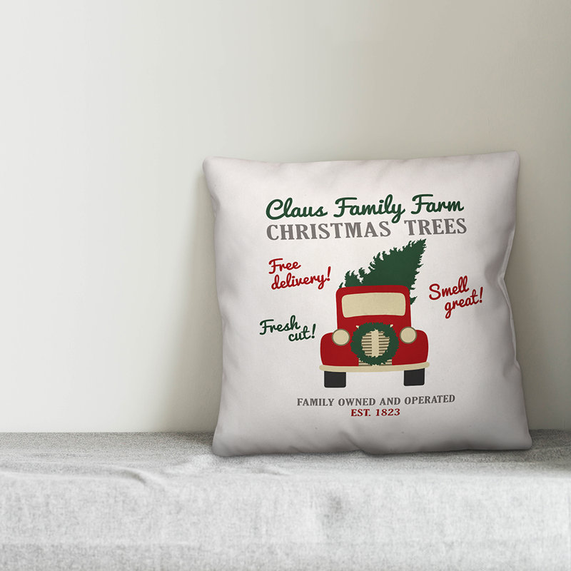 Coussin de famille claus, Housse de coussin