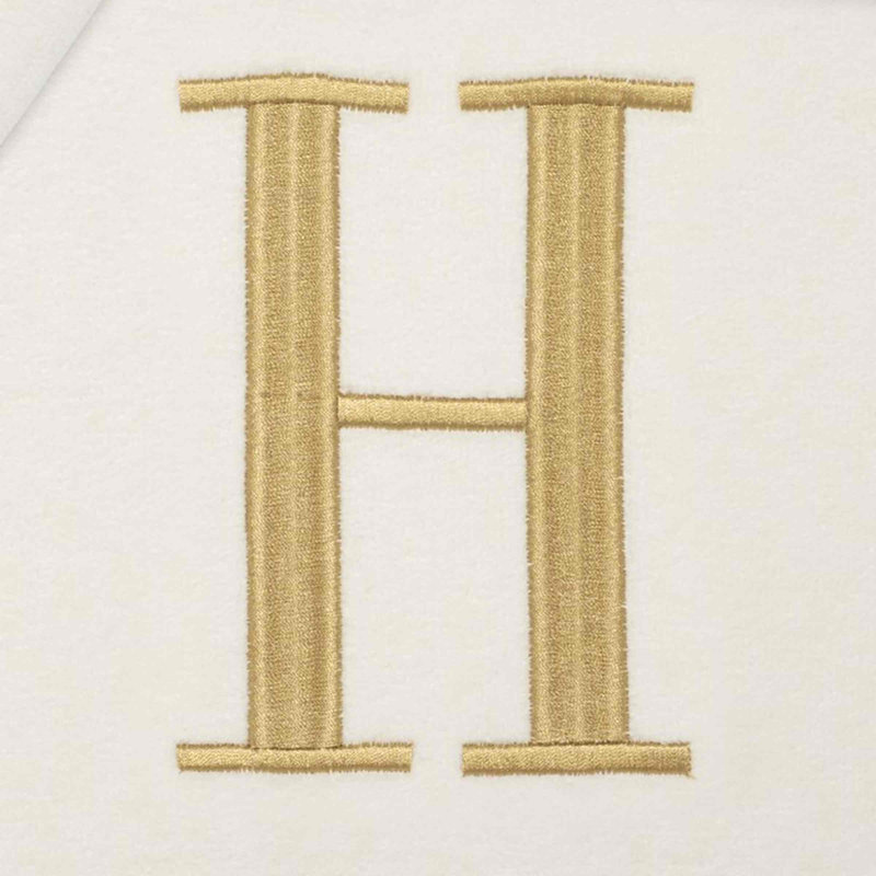 IVR/GLD Monogram Towel Set, 3 Piece Towel Set, Ivory