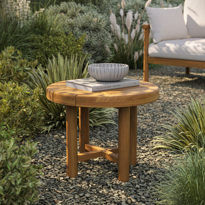 Table d'appoint Eleni, Natural