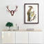 Golden-Winged Woodpecker by John James Audubon - Picture Frame Art Print-55608579-55608574
