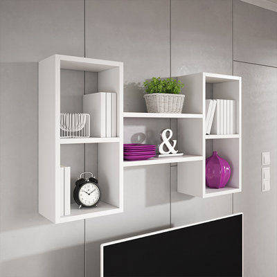 6 Piece Accent Shelf