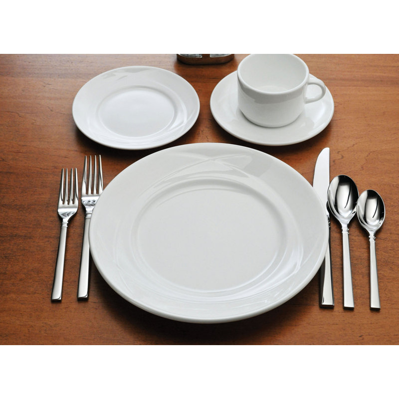 Vision Plates, Bone China by Oneida, 2" H x 11" W x 2" D