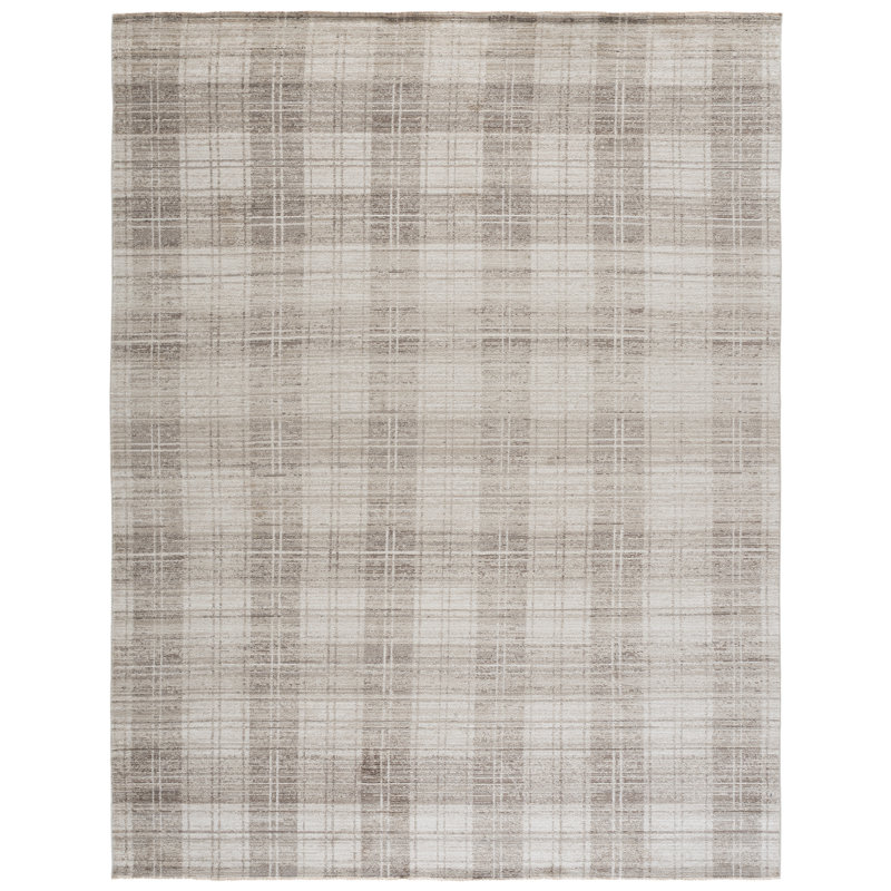 Oxford Plaid 500 Performance Plaid Rug, Rectangle 8' x 10'