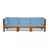 Blue Cushion/Brown Wood Frame is out of stock