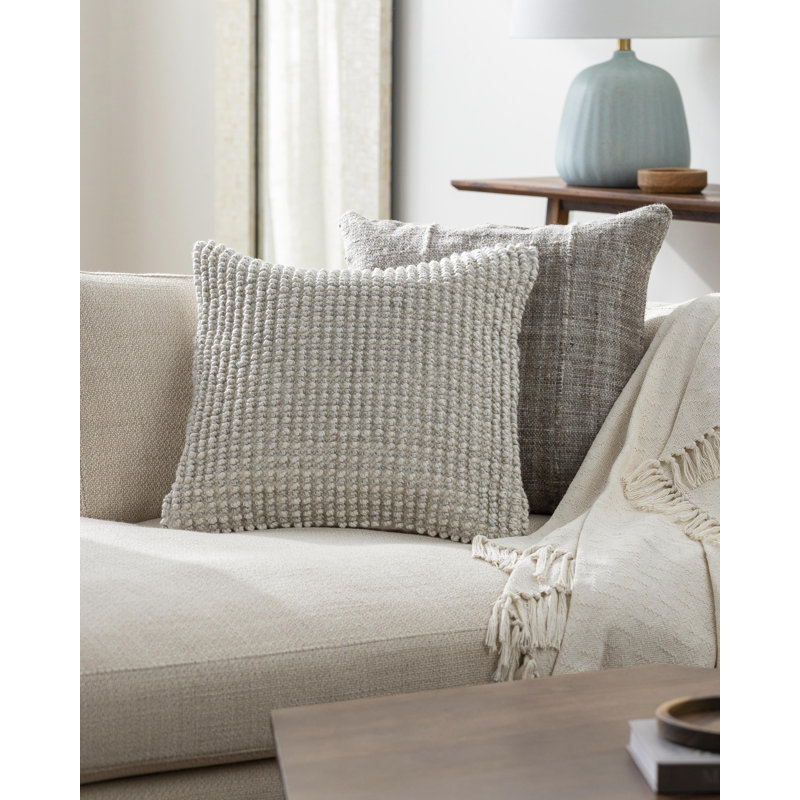 Violante Throw Pillow, 18" x 18", Down