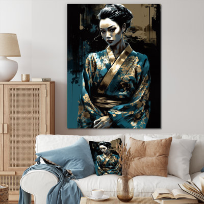 «Japonaise, modèle féminin II», impression sur toile