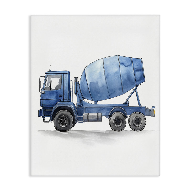 Art de travail sur châssis bleu, par Christine Simpson, H 20 po x l 16 po