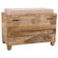 Argirdas 72cm Wide Tufted Rectangle Floral Footstool Ottoman with Storage