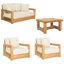 Melrose 4 Piece Outdoor Conversation Set