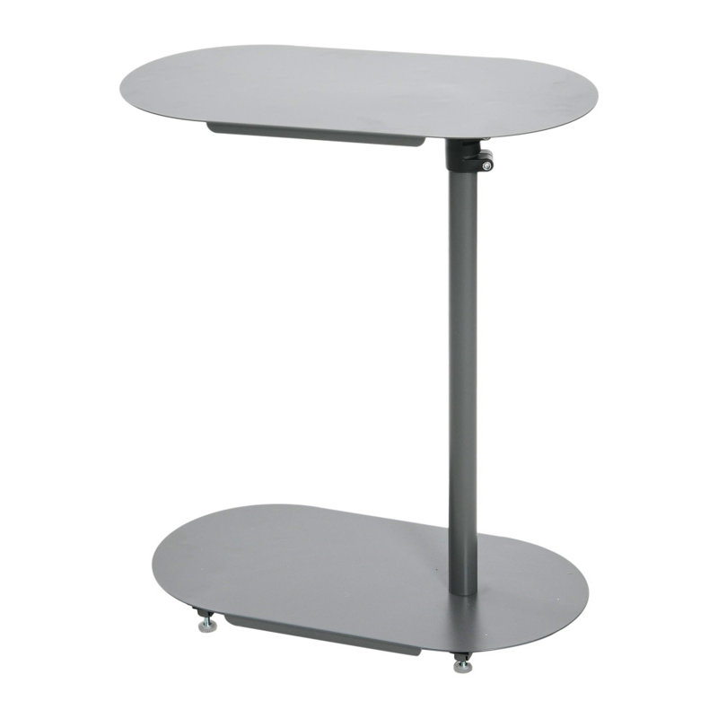 Idyllwild Steel Top End Table, Gray