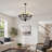 18-Light Black Chandelier 