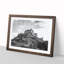 Edinburgh Castle in Scotland - Framed Print-56712830-56712833