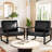 Eritrea Faux Leather Armchair-1724697858