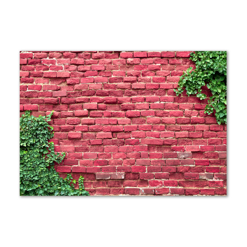 Brick Wall - Wrapped Canvas Print
