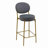 2-Pack Modern Velvet Bar Stools-80488503