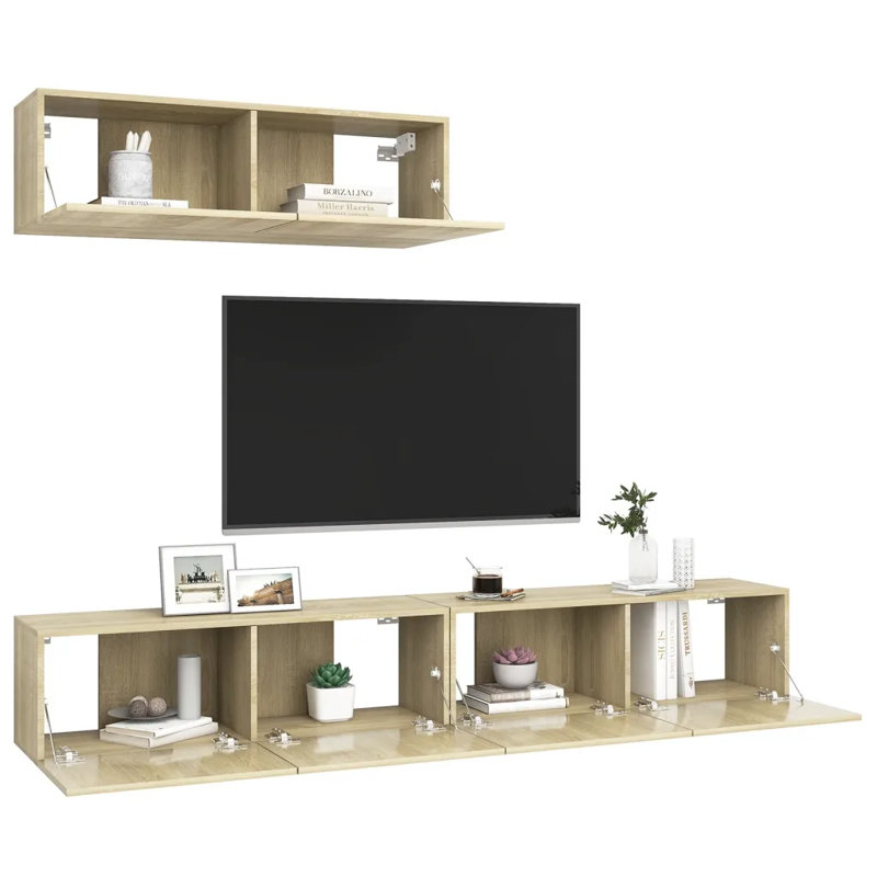 Blaguna Unfinished Entertainment Centre for TVs up to 43", Oak
