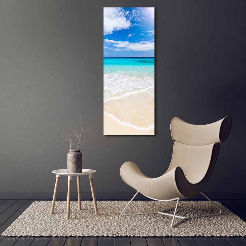 Tropical Beach - Wrapped Canvas Print
