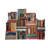 100 Piece Curated Library Curated Vintage World History Library Authentic Decorative Book Set