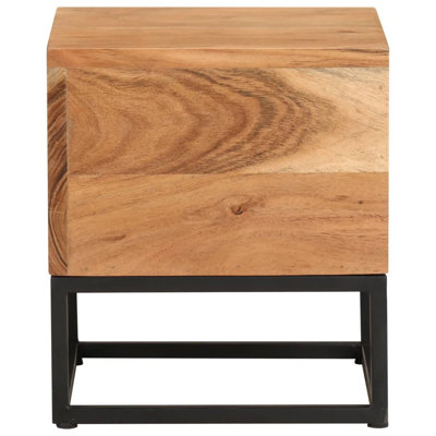Danyluk Solid Wood End Table