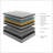 Diamond Innerspring Hybrid And Cooling Gel Memory Foam Mattress, Pressure Relief, And Motion Isolation, Certipur-US And Oeko TEX Certified-1923872950-1923872955