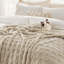 Bedsure Chequered Soft Fluffy Fleece Throw Blanket -113850105-113850106