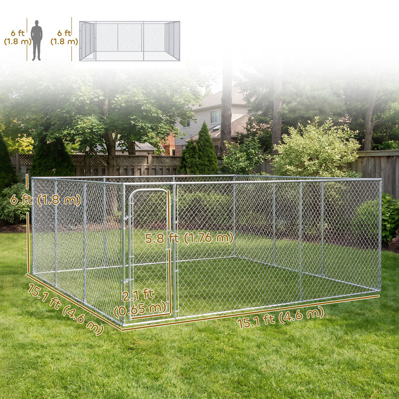 Parc pour chien extérieur, enclos pour chien