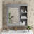 Wall Mounted Bathroom Cabinet With Mirror And Storage-302985274