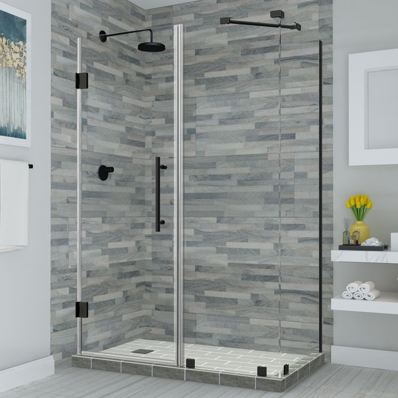 Bromley 30" x 72" Rectangle Hinged Shower Enclosure