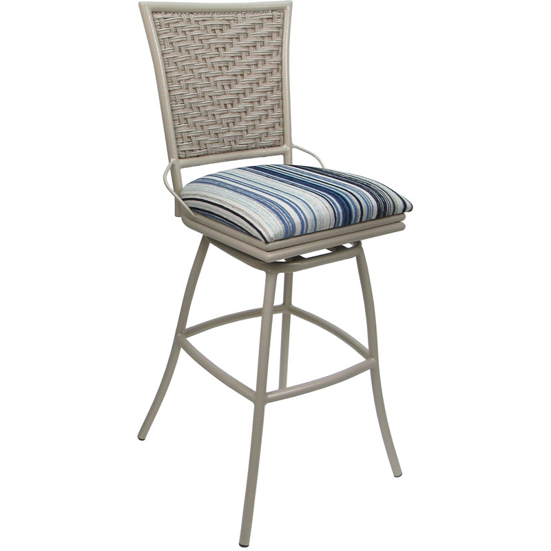 Bois flotté sur cadre, Bleu, Beige