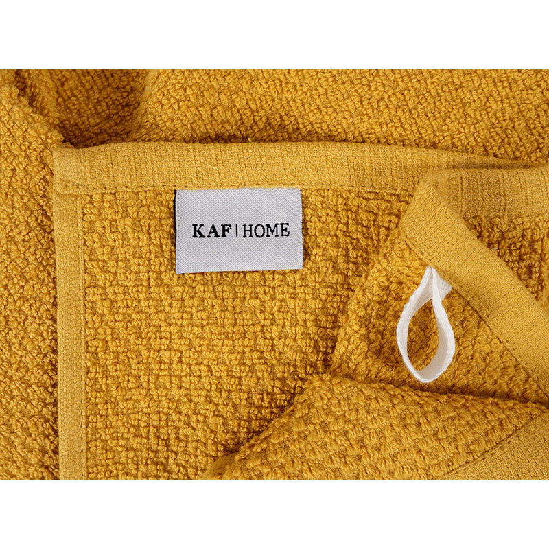 Serviettes en popcorn, Jaune
